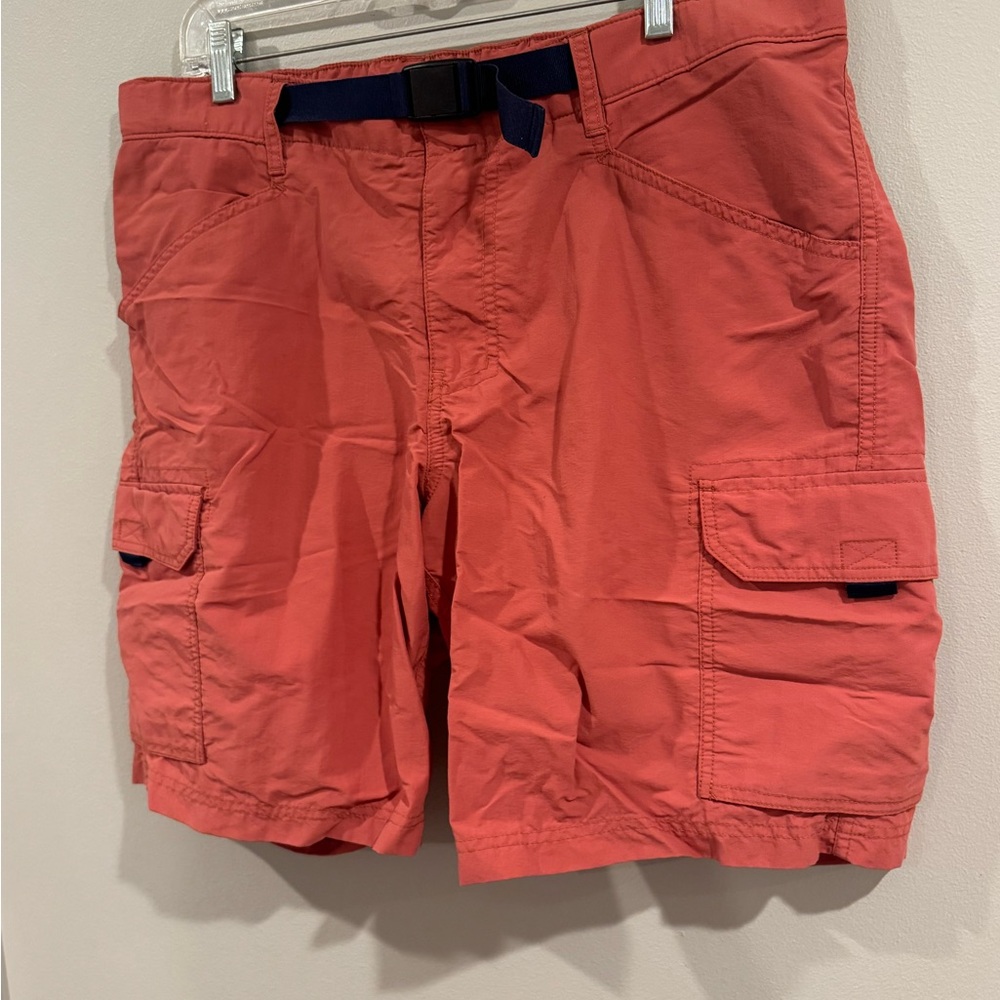Lands’ End Men’s Swim Trunk Shorts Size Large Mesh Lining (36-38) Coral - Picture 4 of 8